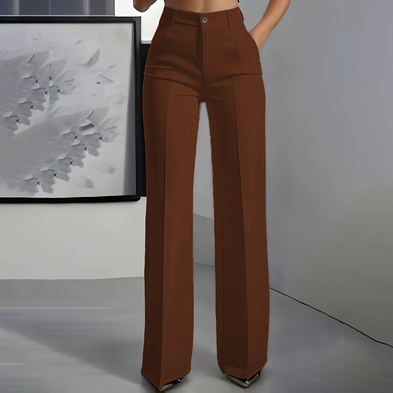 High waist trouser